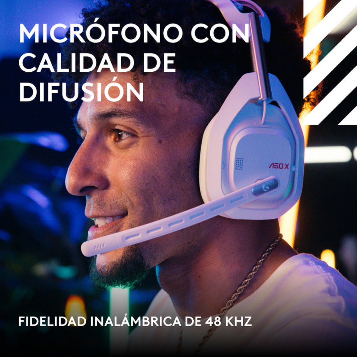 Diadema Inalámbrica Logitech G Astro A50 X Blanca