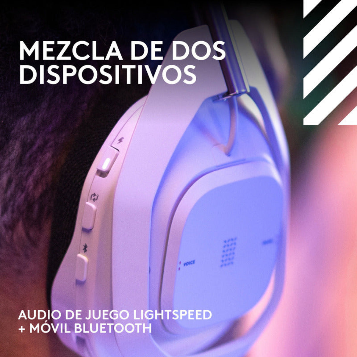 Diadema Inalámbrica Logitech G Astro A50 X Blanca