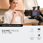 Micrófono DJI Mic Mini 2S 1TX + 1RX