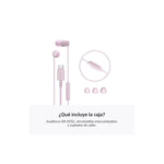 Audífonos Alámbricos Sony IER-EX15C Pink - Tipo C