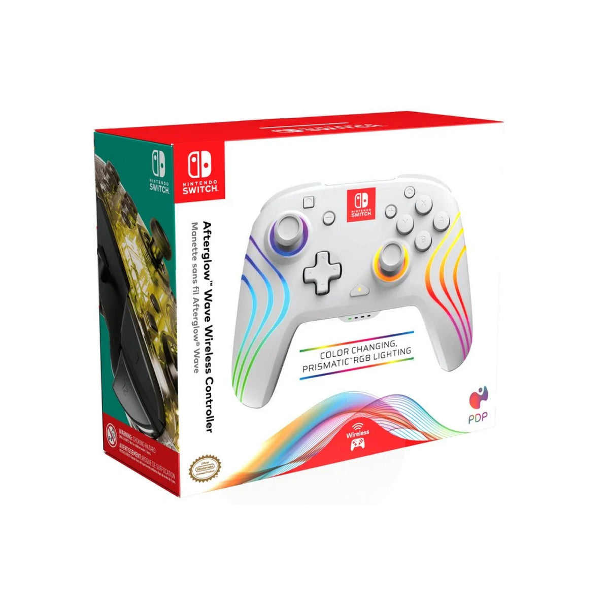 Control Nintendo Switch 2 Inalambrico Afterglow Blanco