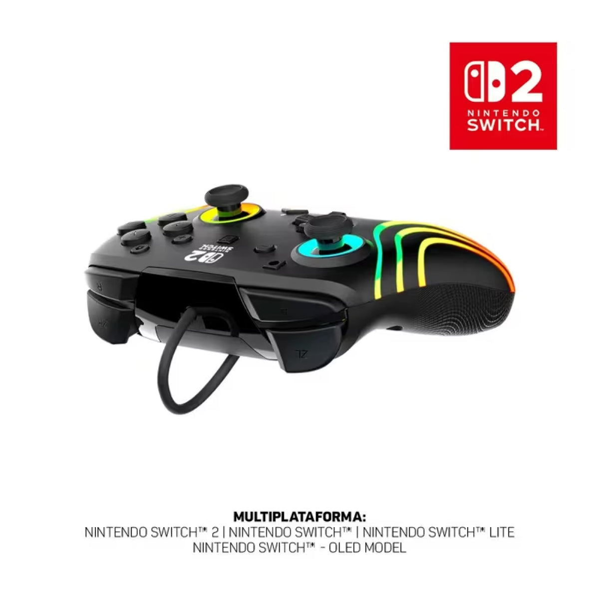 Control Nintendo Switch 2 Inalambrico Afterglow Negro