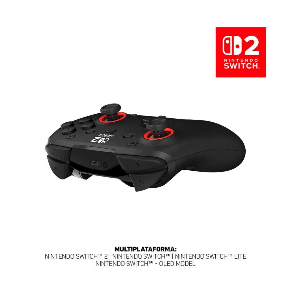 Control Nintendo Switch 2 Inalambrico Rematch Negro