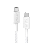 Cable ANKER 322 USB-C A USB-C De 1.8 Metros Blanco