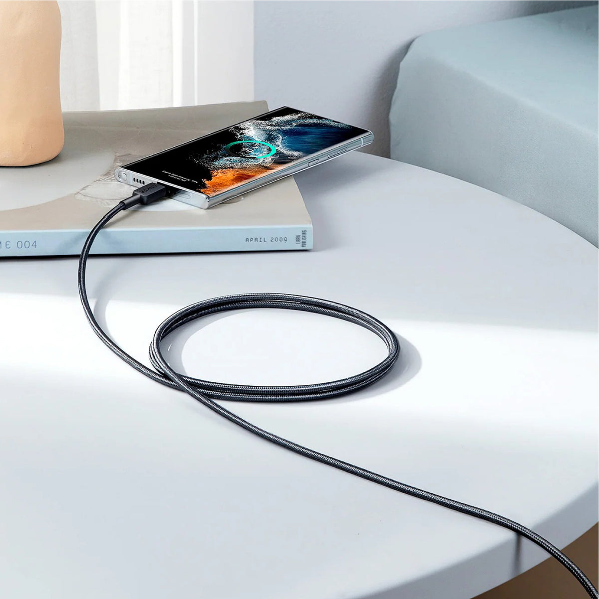 Cable ANKER 322 USB-C A USB-C De 1.8 Metros Negro