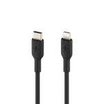 Cable BelkinBoostcharge USB-C A Lightning 1 Metro Negro