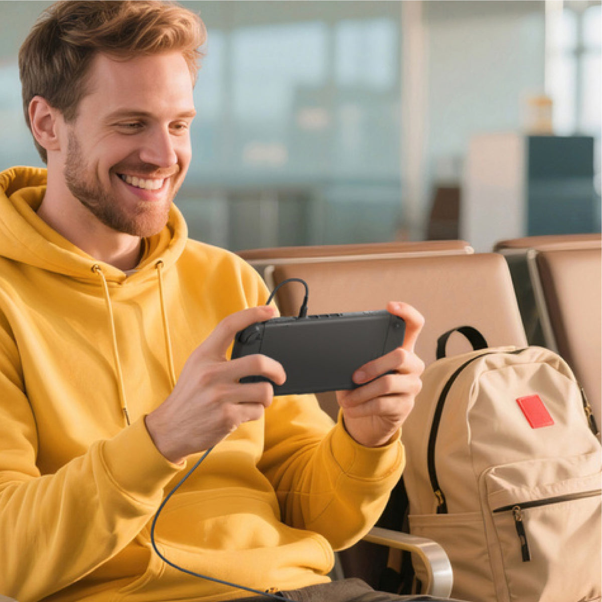 Cable Belkin Braided USB-C A USB-C De 2 Metros 60W Para Nintendo Switch 2