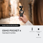 Cámara DJI Osmo Pocket 4 Combo Estándar