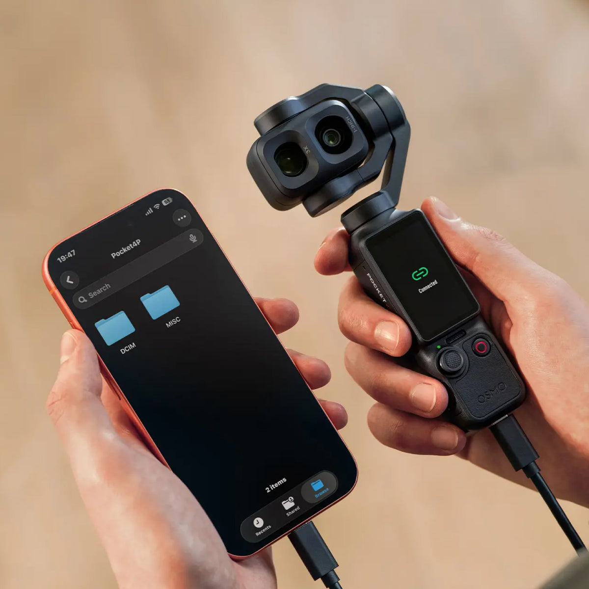 Camara Dji Osmo Pocket 4P Combo Vlog