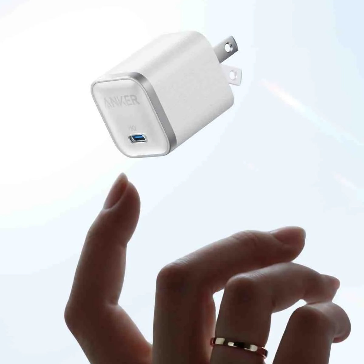 Cargador ANKER Nano De 45W USB-C Blanco