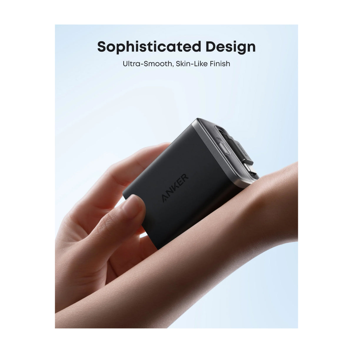 Cargador Anker Nano 35W USB-C con Cable Negro