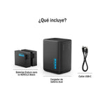 Cargador GoPro De Batería Y 2 Baterías Enduro Para Hero 13