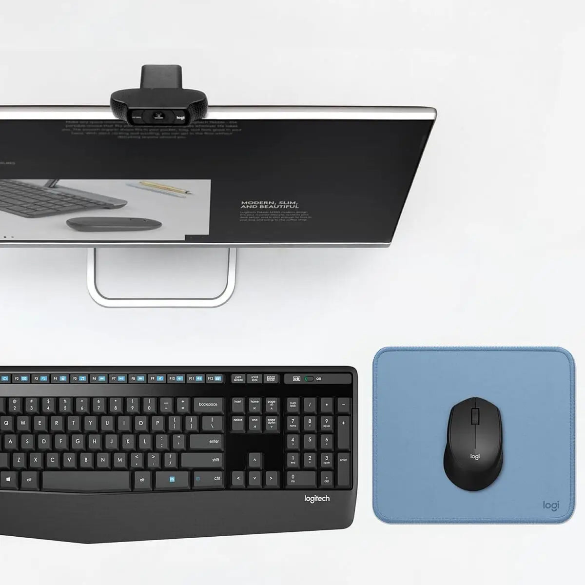 Combo Logitech MK345 Teclado y Mouse Inalámbrico