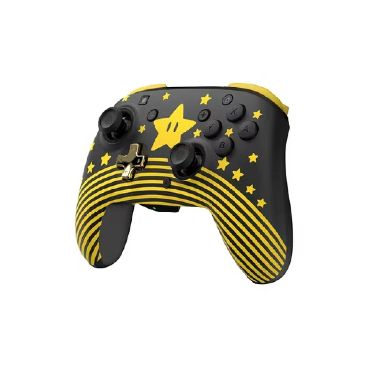 Control TurtleBeach Switch Rematch Super Mario Estrella Amarillo|Negro