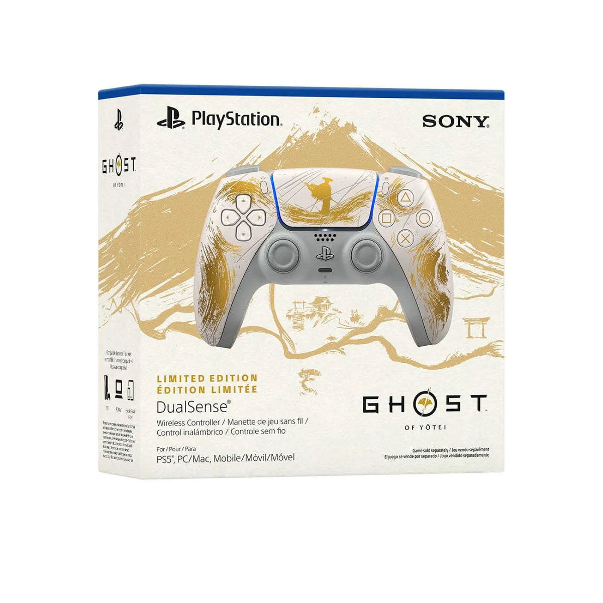 Control PS5 Dualsense Edición Limitada Ghost of Yotei