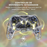 Control TURTLE BEACH Inalámbrico para Nintendo Switch 2 Afterglow Clear