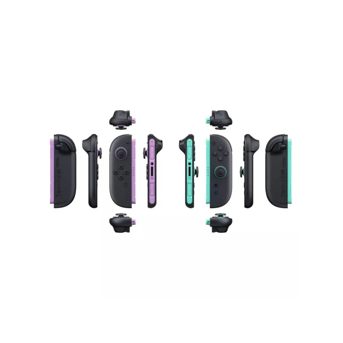 Control Switch 2 JoyCon L/R Morado/Verde