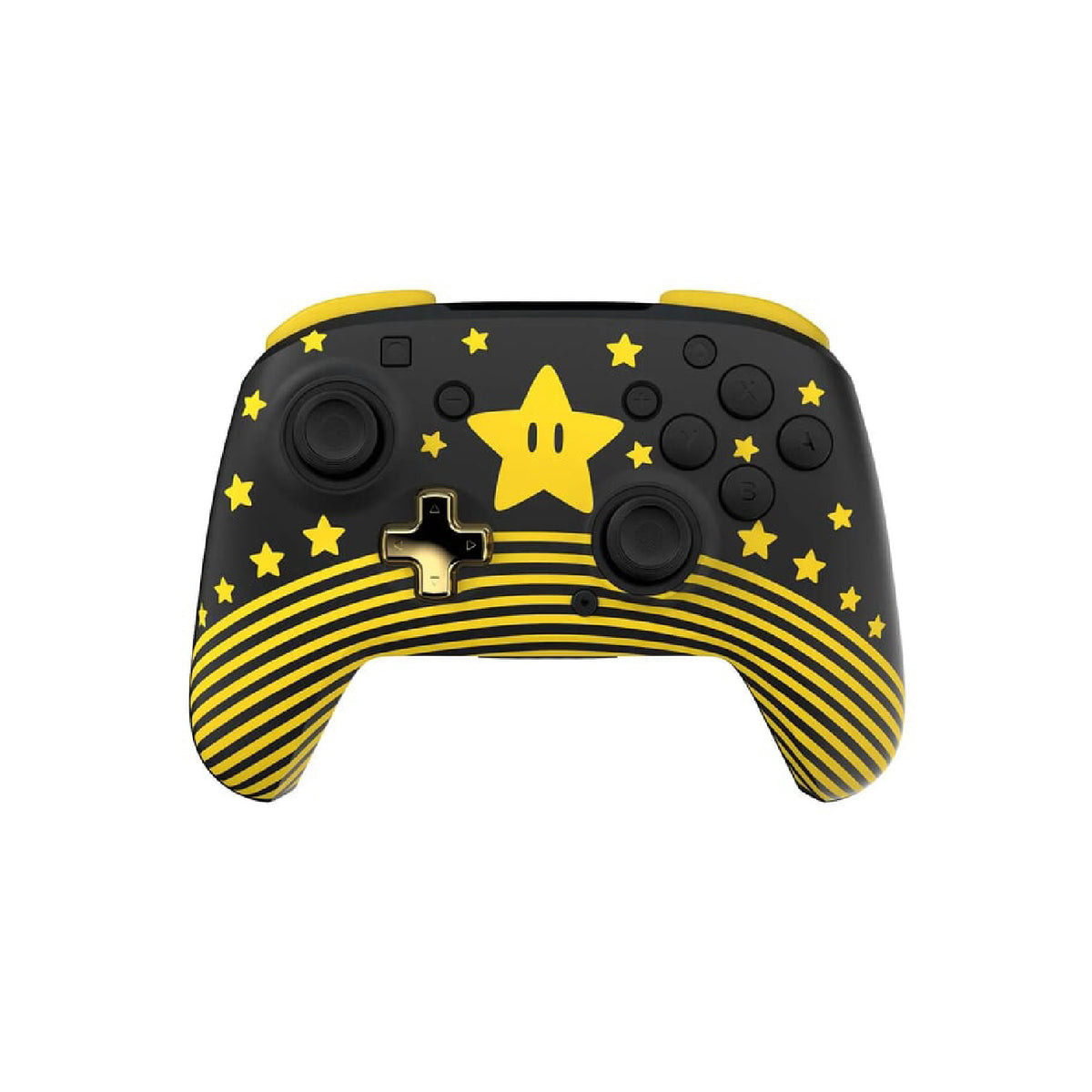 Control TurtleBeach Switch Rematch Super Mario Estrella Amarillo|Negro