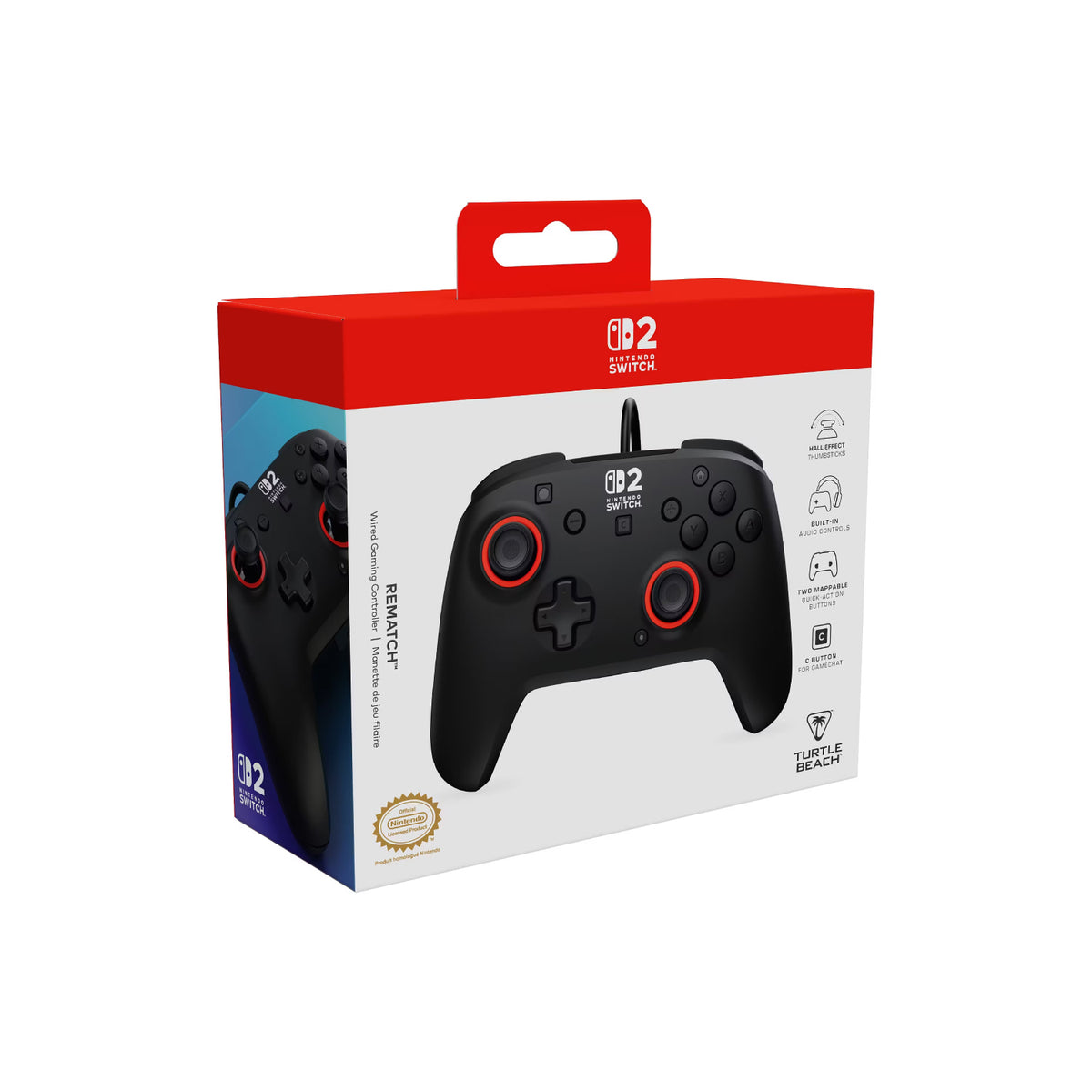 Control TurtleBeach Switch 2 Alámbrico