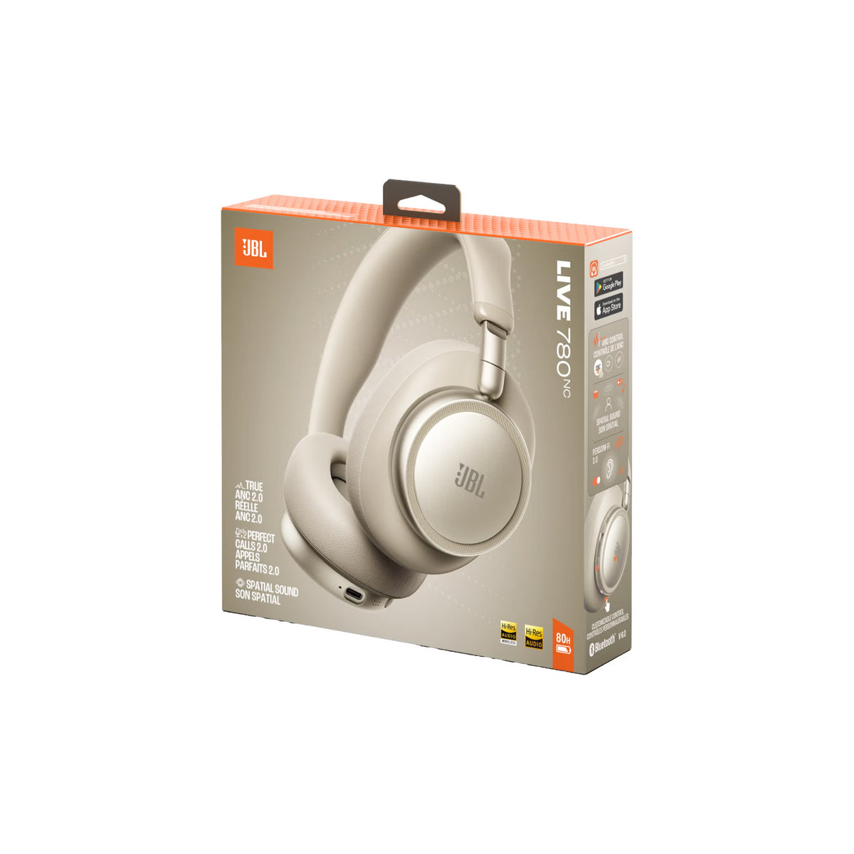 Audífonos JBL Live 780NC Champagne