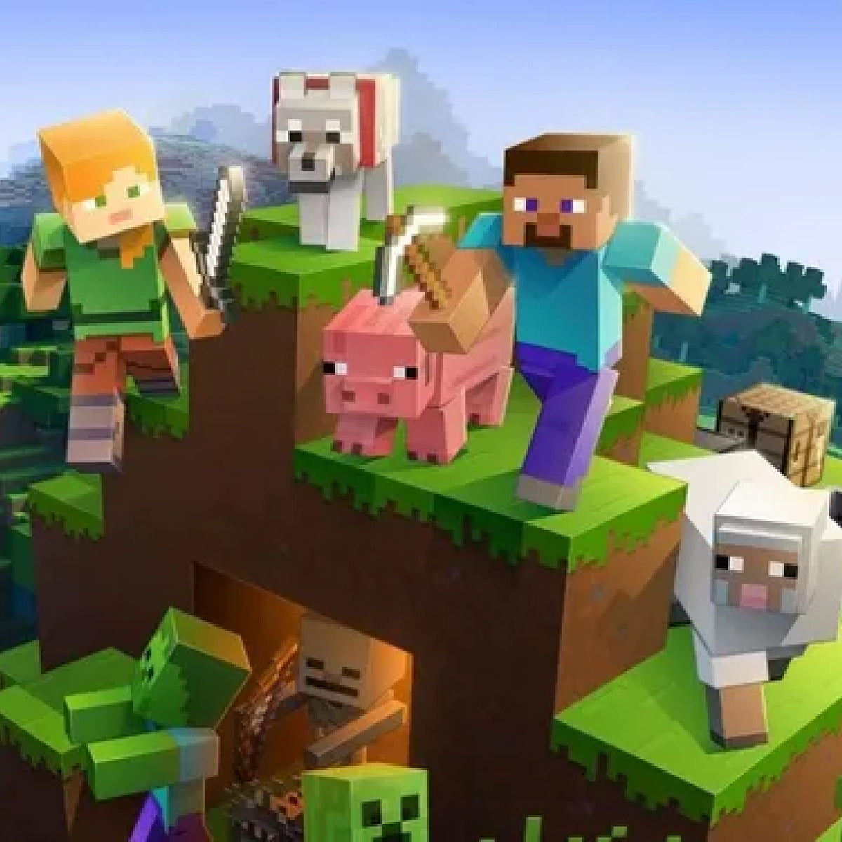 Juego PS4 Minecraft Starter Collection Refresh