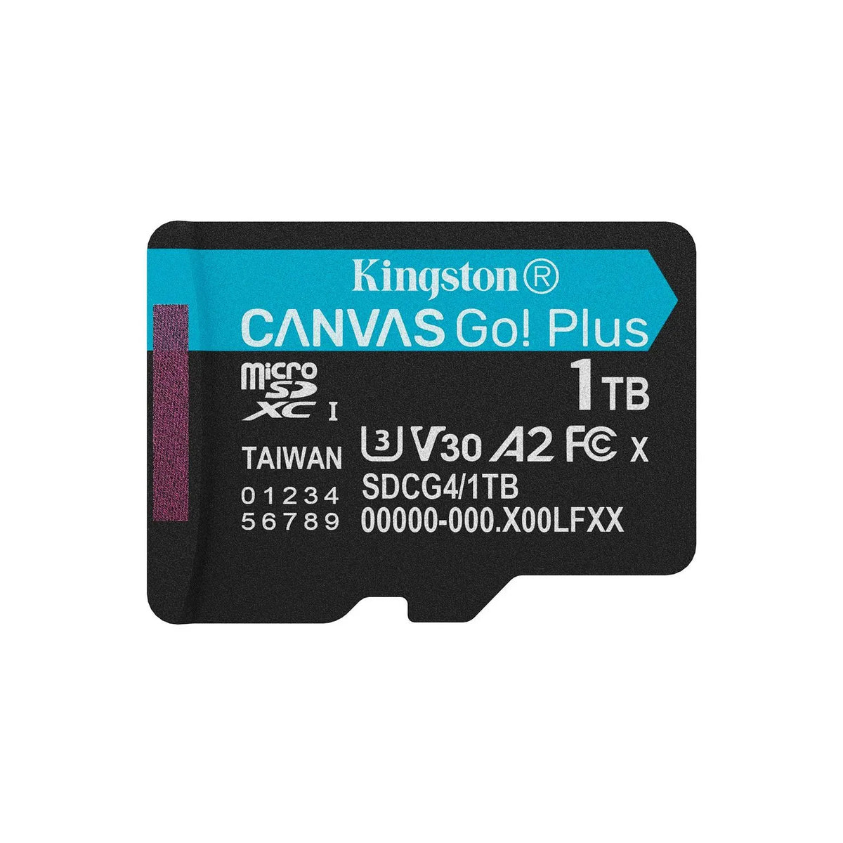 Memoria Micro Sd 1tb Kingston Canvas Go Plus 4k A2 U3 V30 200 Mb