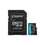 Memoria Micro Sd 1tb Kingston Canvas Go Plus 4k A2 U3 V30 200 Mb