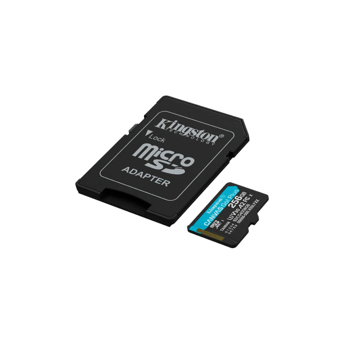Memoria Micro Sd 256gb Kingston Canvas Go Plus 4k A2 U3 V30 200 Mb
