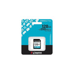 Memoria Sd 128 Gb Kingston Canvas Go Plus 4k A2 U3 V30 200 Mb