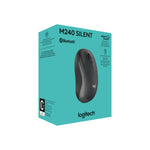 Mouse Logitech M240 Silencioso Negro
