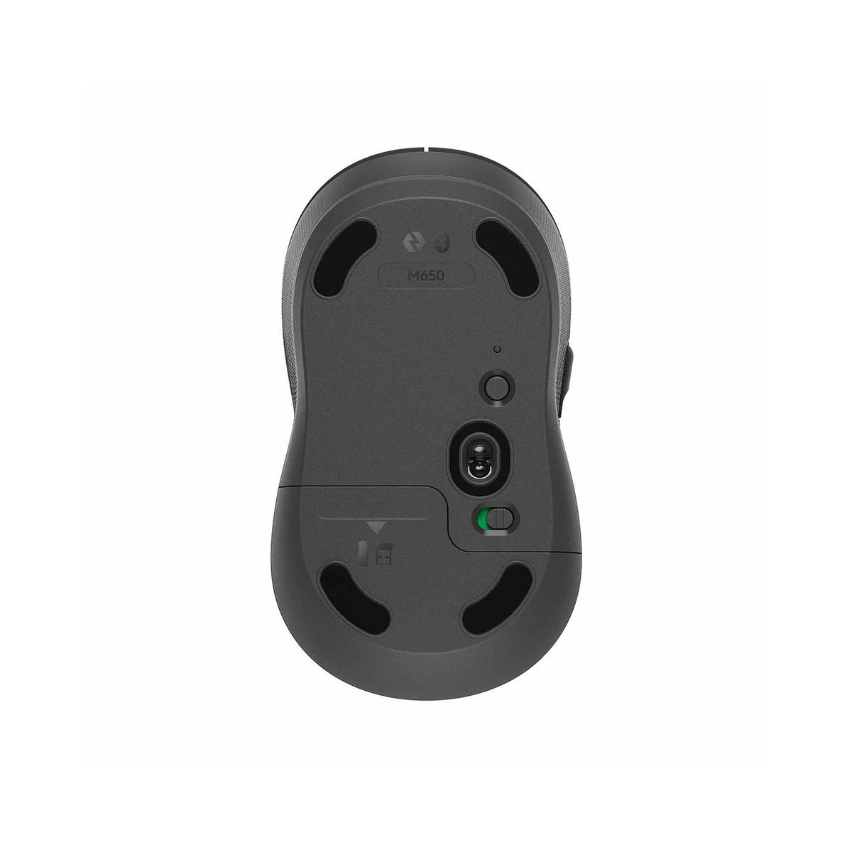 Mouse Inalámbrico Logitech Signature M650 Medium Negro