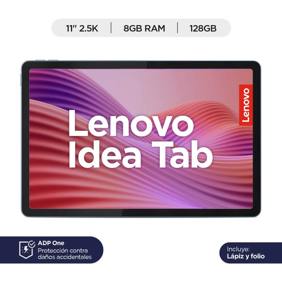 Tablet Lenovo 8gb 128gb - Cover +Lapiz