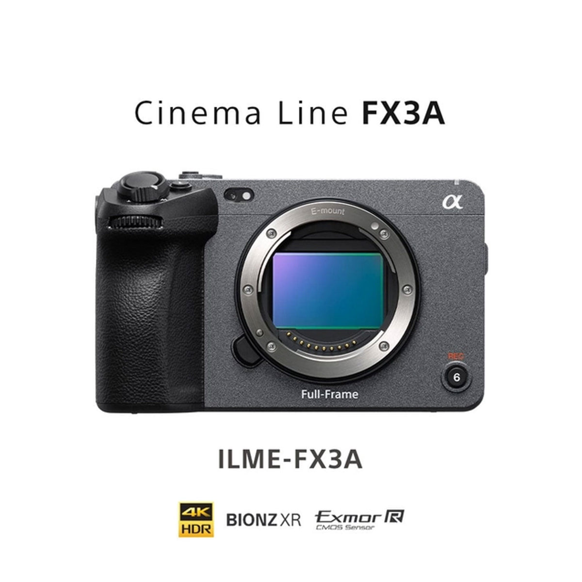 Camara Sony Ilme FX3A QE38 Negro (Cuerpo)