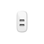 Cargador Belkin Dual 24W De Pared Con Cable Lightning A Usb De 1 M Blanco
