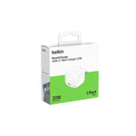 Cargador De Pared Belkin 20W USB-C Carga Rápida Blanco