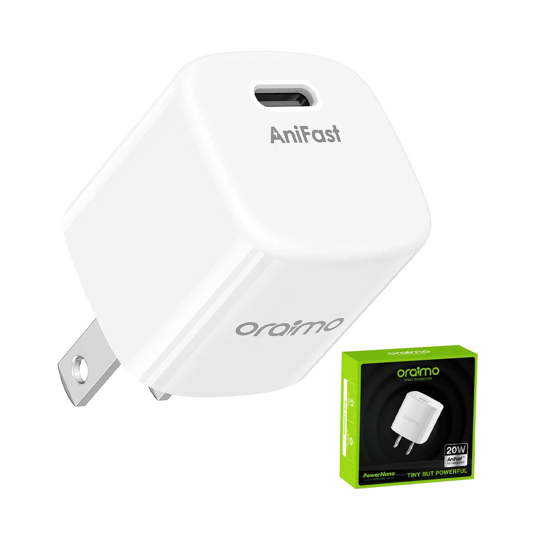 Cargador Para iPhone 20W Oraimo