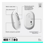 Combo Teclado y Mouse Logitech Pop Icon Blanco Y Naranja