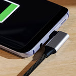 Cable XTECH USB-C A USB-C Con Conector En Forma De L XTC-531 3 Metros