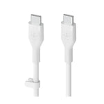Cable Belkin Usb-C A Usb-C X 2 Unidades, Negro Y Blanco