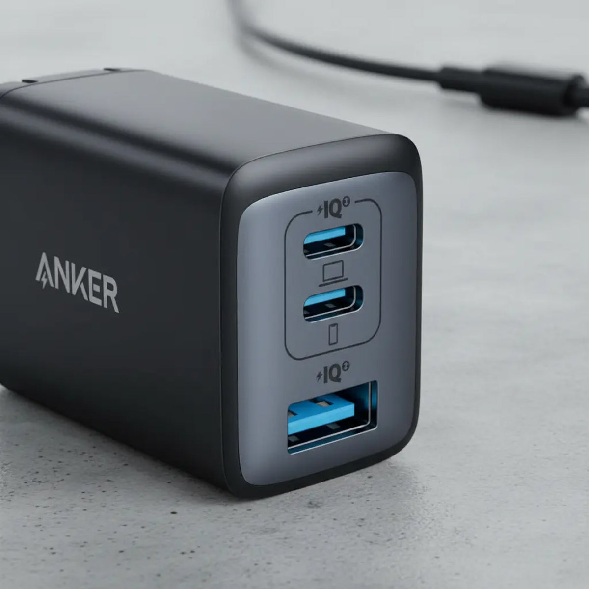 Cargador De Pared Anker 65w Carga Rapida - Tipo C Y Usb