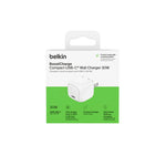 Cargador Belkin De Pared Compacto De 30 W USB-C