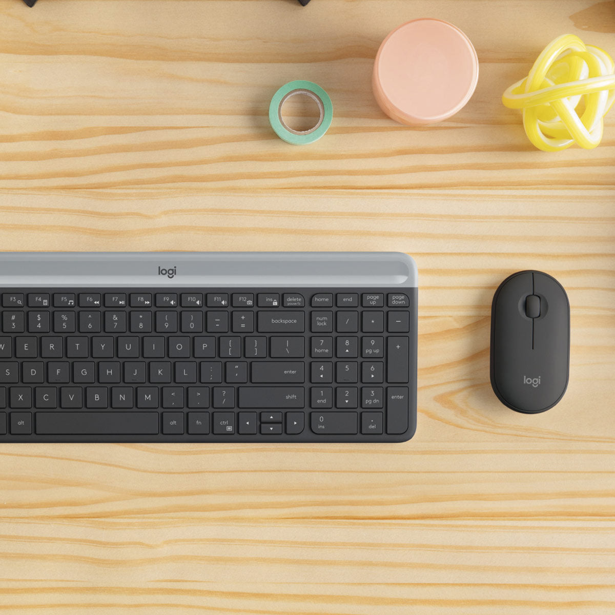 Combo Logitech Teclado + Mouse MK470