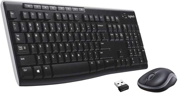 Combo Logitech Teclado + Mouse MK270 Inalámbrico