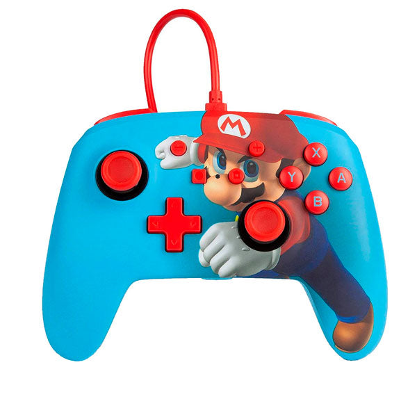 Control Alámbrico Nintendo Switch Mario Punch