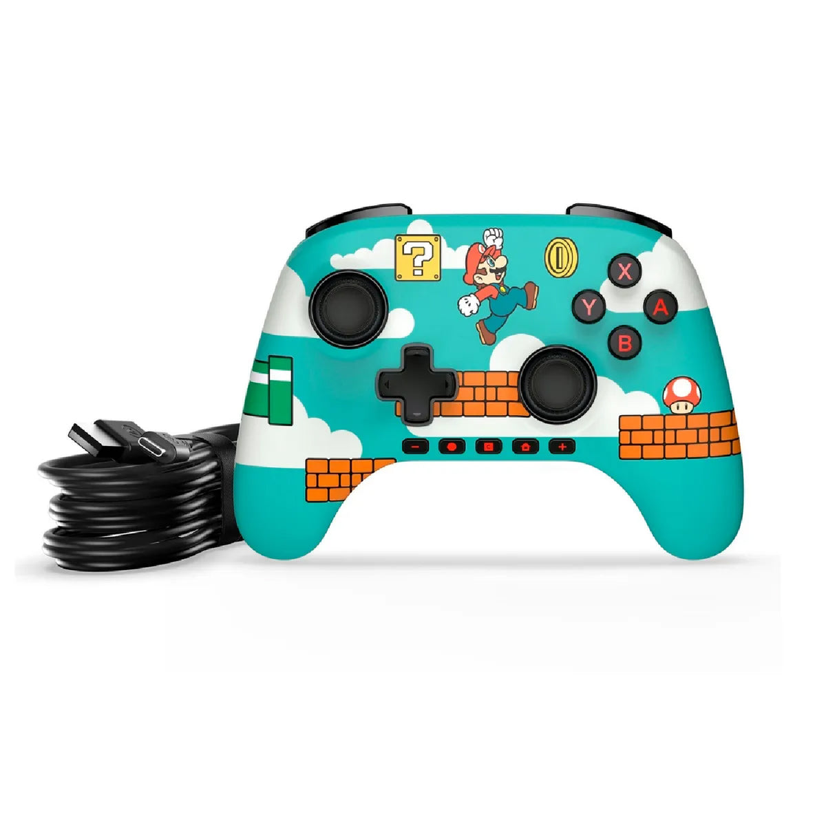 Control Nintendo Switch 2 Powera Advantage Mario Time