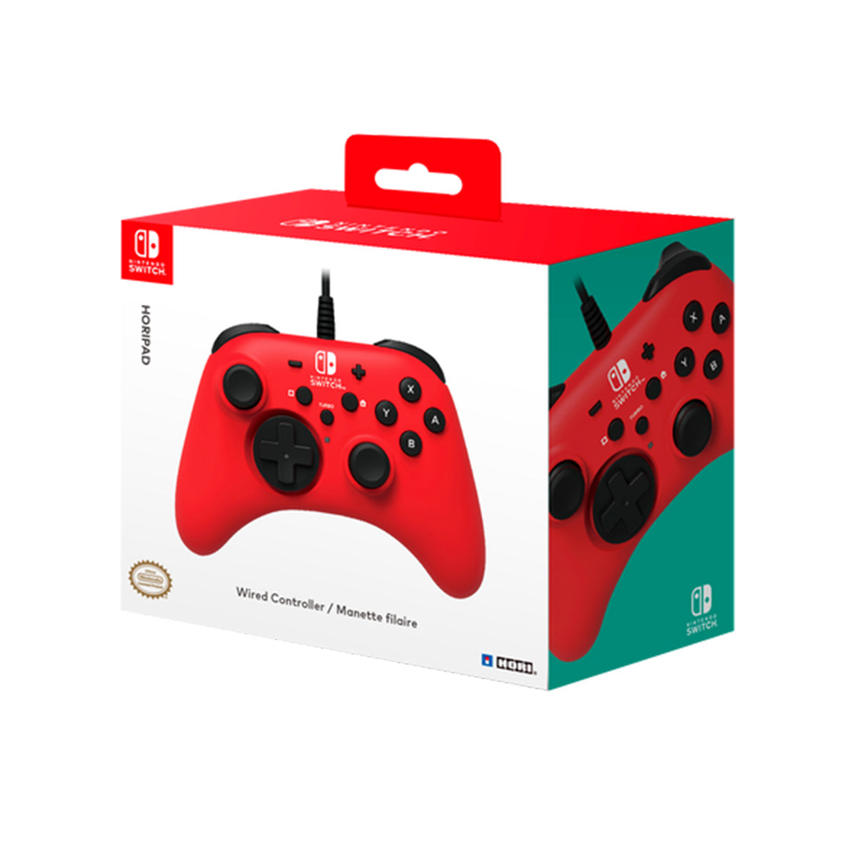 Control Nintendo Switch Horipad Rojo