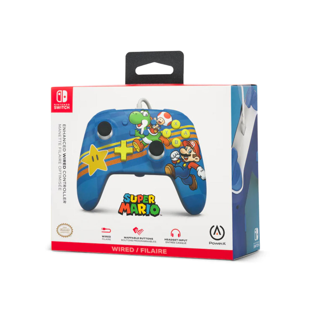 Control Nintendo Switch Alámbrico - Mushroom Friends