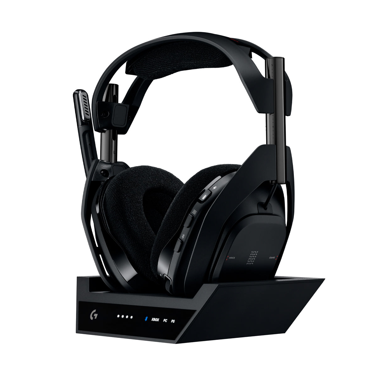 Diadema Gamer Inalámbrica Astro A50X + Base De Carga Negra Para Xbox, Play y PC
