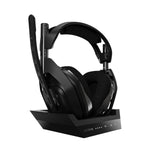 Diadema Gamer Inalámbrica Astro A50X + Base De Carga Negra Para Xbox, Play y PC