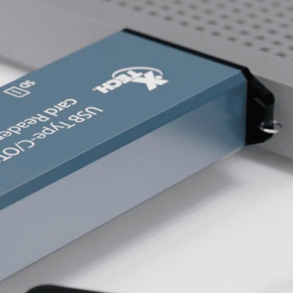 Lector De Tarjetas XTECH 2 En 1 USB-C / USB Gris XTC 580